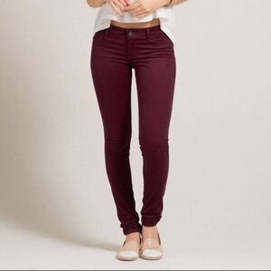 HOLLISTER | Maroon Super Skinny Jeans